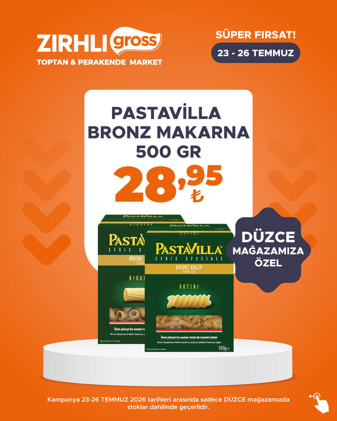 Zırhlı Toptan Market Broşürü 23-26 Temmuz — sayfa 9