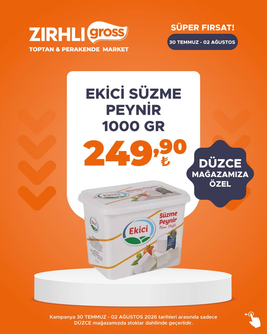 Zırhlı Toptan Market Broşürü 30 Temmuz