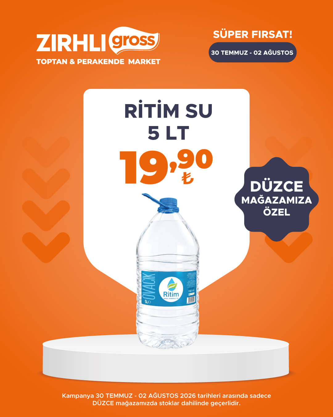 Zırhlı Toptan Market Broşürü 30 Temmuz — sayfa 19