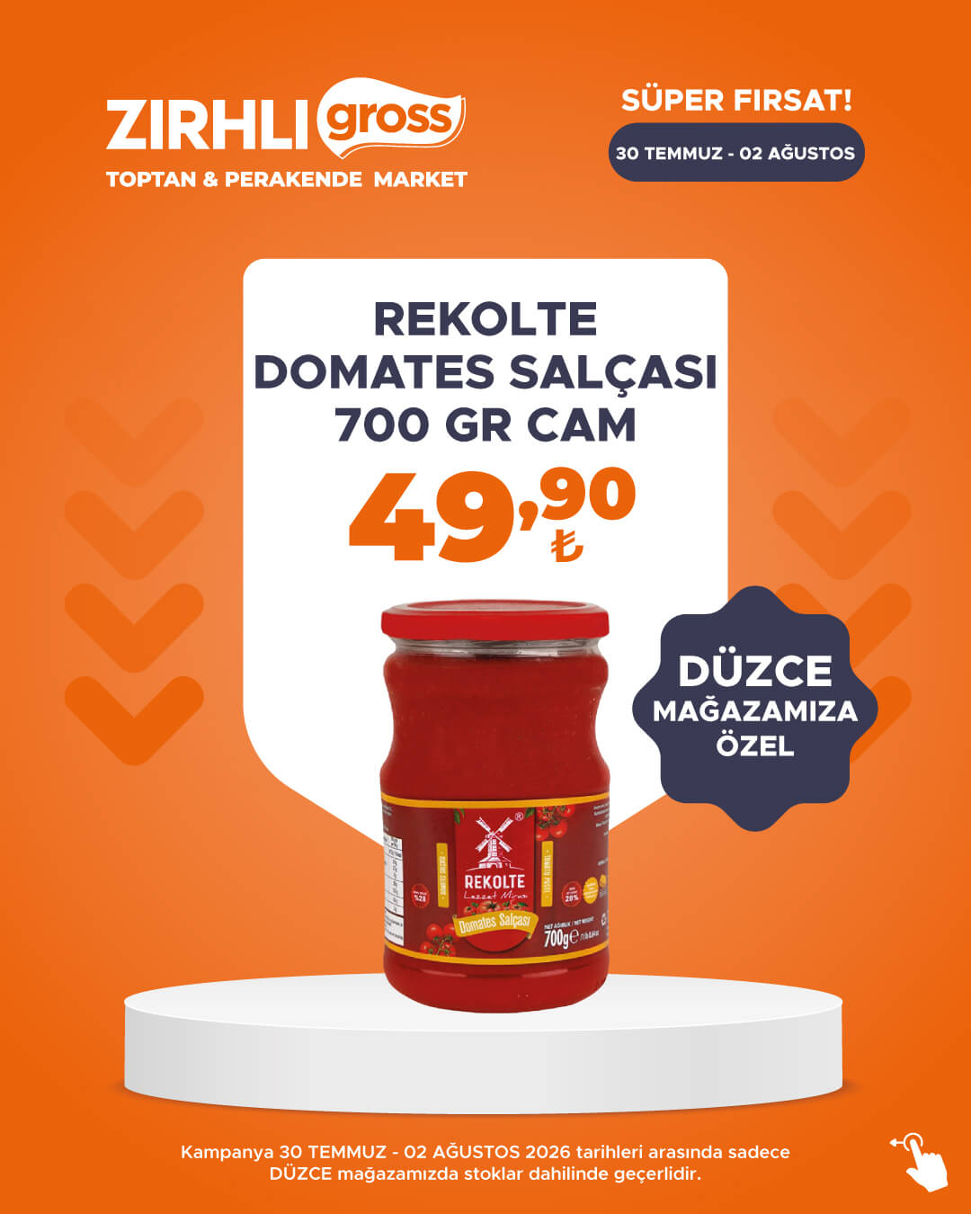 Zırhlı Toptan Market Broşürü 30 Temmuz — sayfa 24
