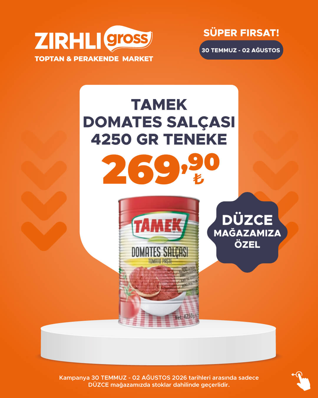 Zırhlı Toptan Market Broşürü 30 Temmuz — sayfa 25
