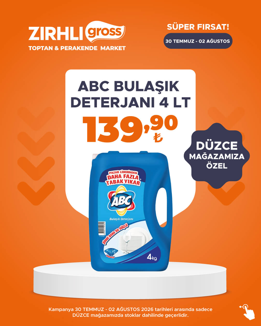 Zırhlı Toptan Market Broşürü 30 Temmuz — sayfa 33