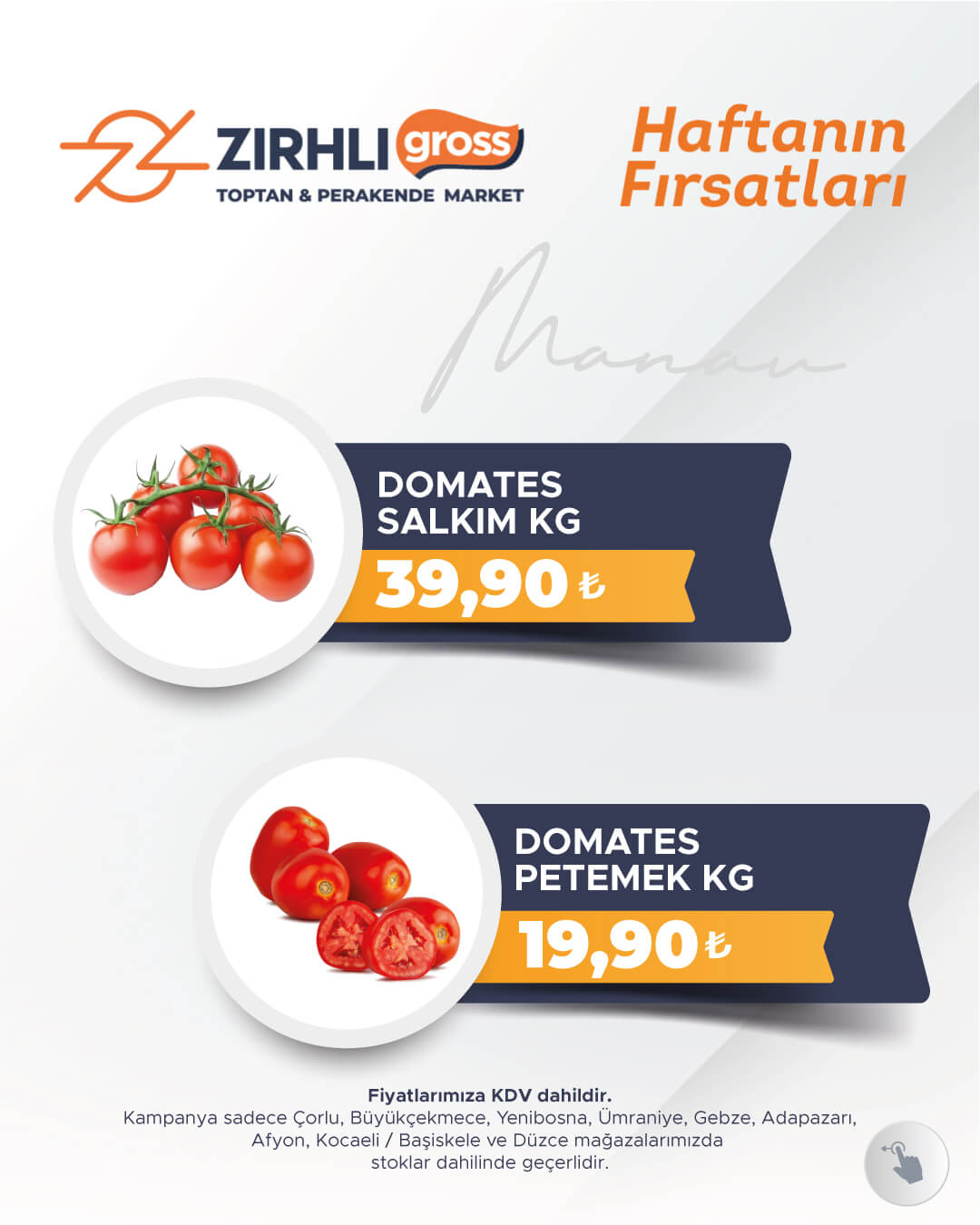 Zırhlı Toptan Market Broşürü 31 Temmuz — sayfa 1