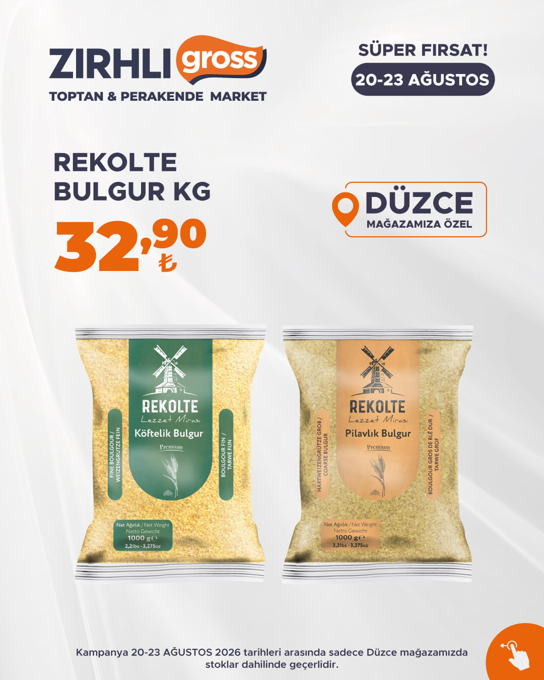 Zırhlı Toptan Market Broşürü 20-23 Ağustos — sayfa 29
