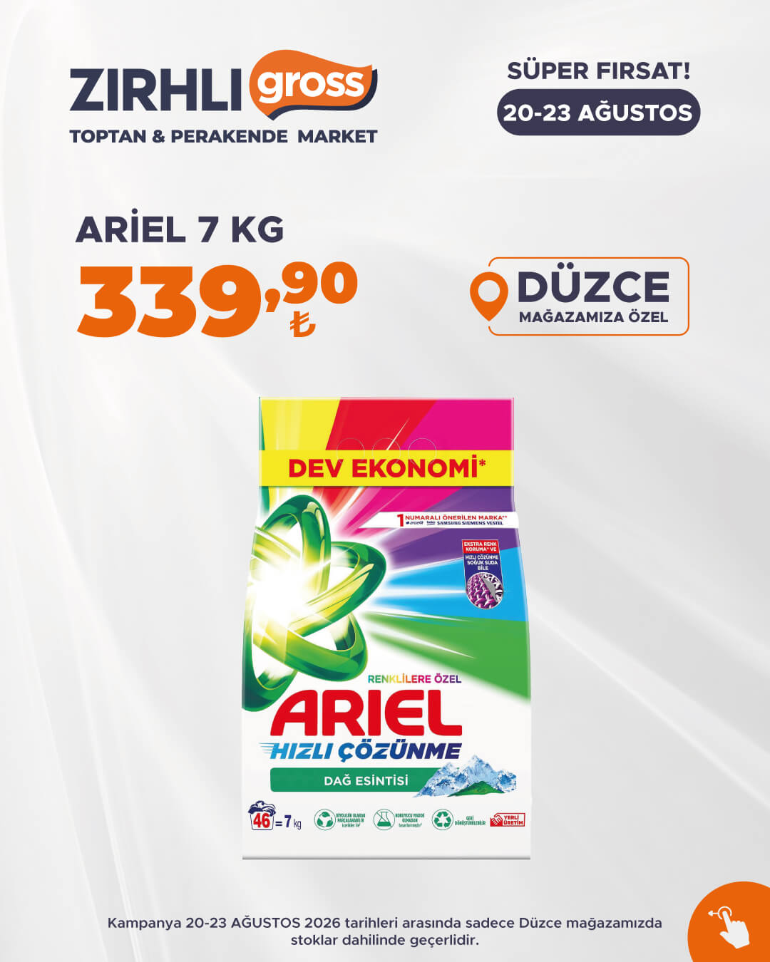 Zırhlı Toptan Market Broşürü 20-23 Ağustos — sayfa 35