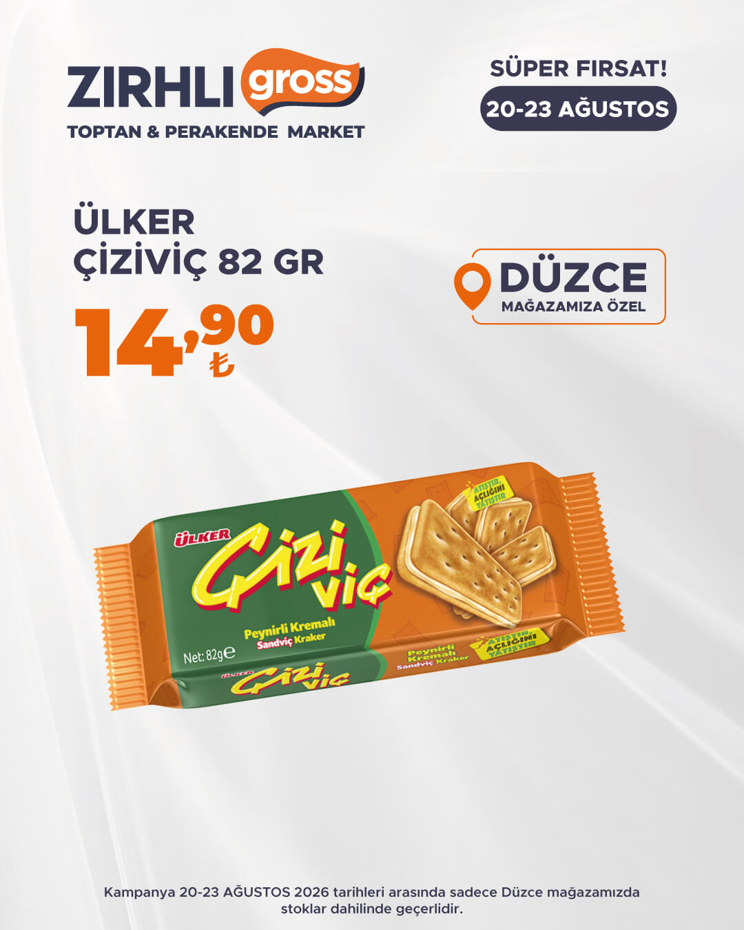 Zırhlı Toptan Market Broşürü 20-23 Ağustos — sayfa 17