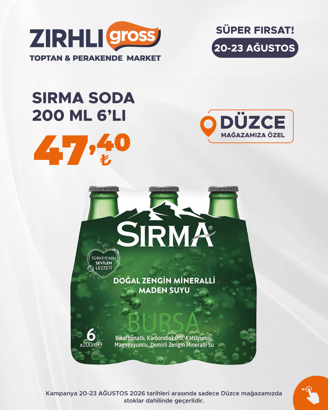Zırhlı Toptan Market Broşürü 20-23 Ağustos — sayfa 21