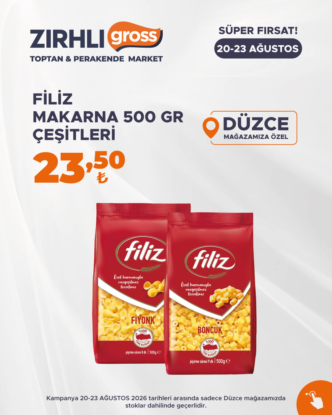 Zırhlı Toptan Market Broşürü 20-23 Ağustos — sayfa 27