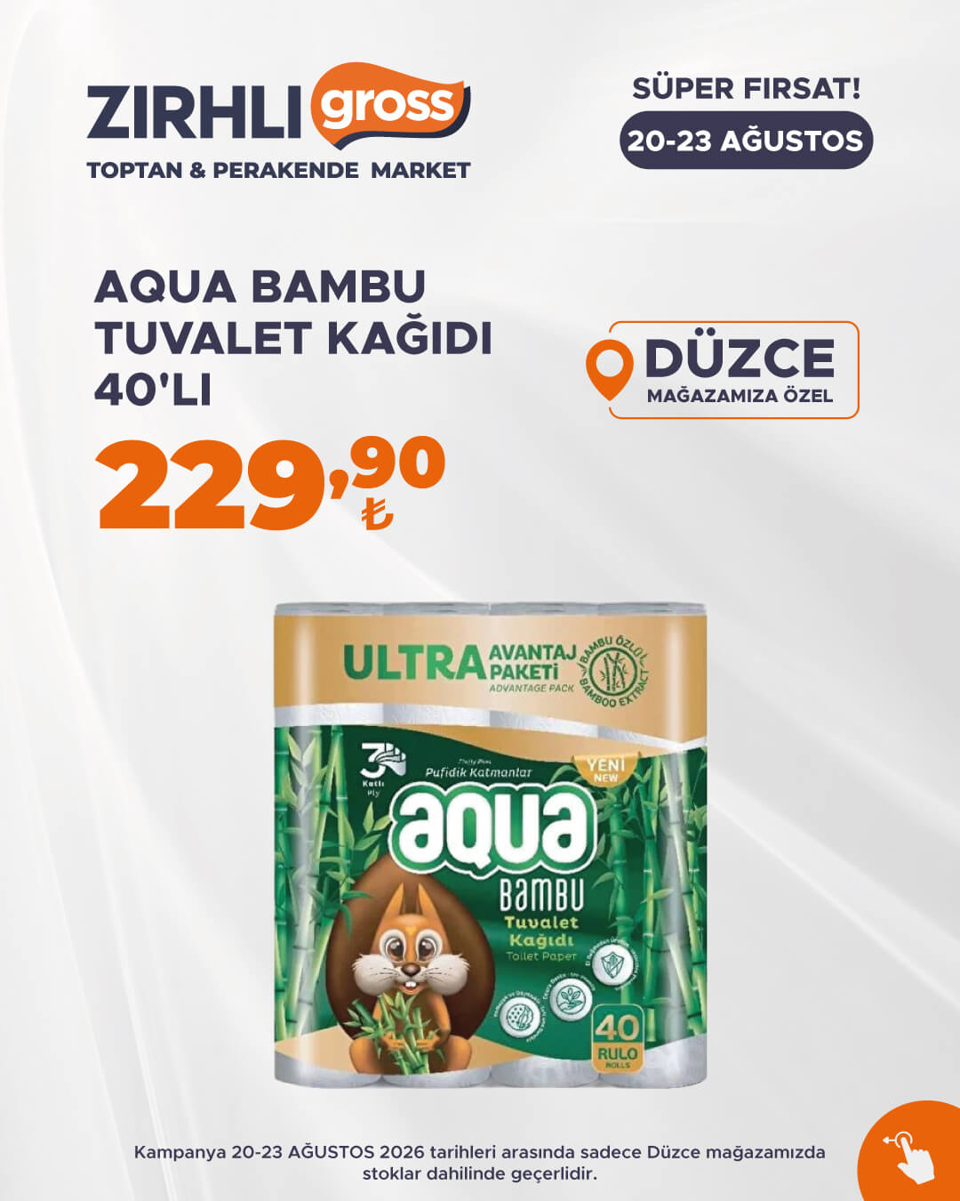 Zırhlı Toptan Market Broşürü 20-23 Ağustos — sayfa 34