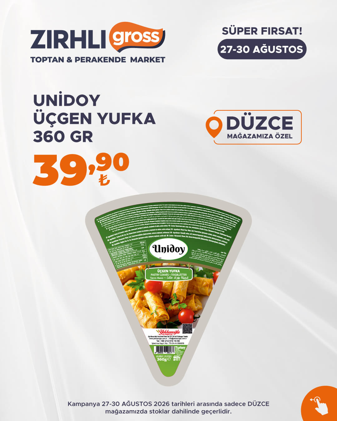 Zırhlı Toptan Market Broşürü 27-30 Ağustos — sayfa 13