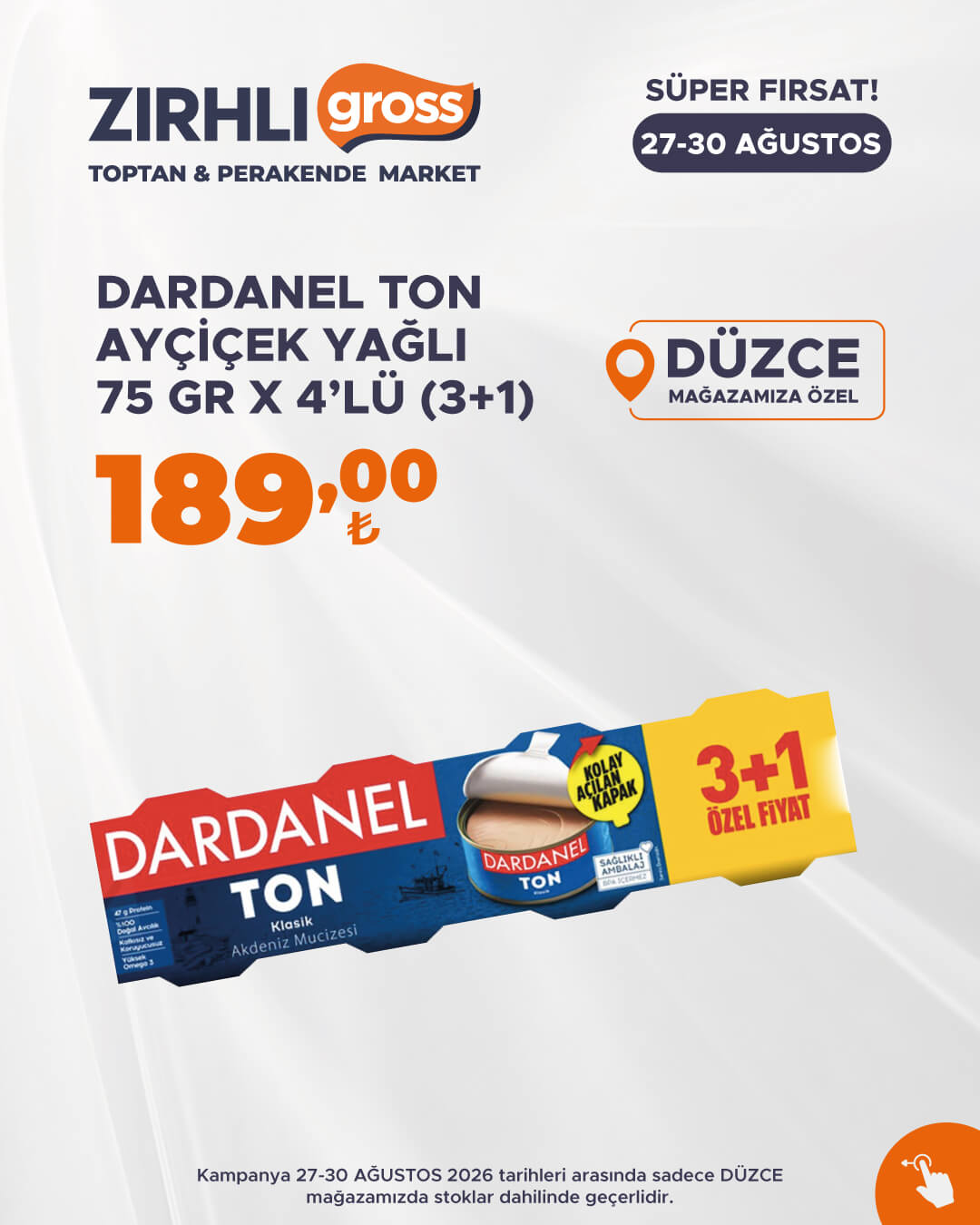 Zırhlı Toptan Market Broşürü 27-30 Ağustos — sayfa 26