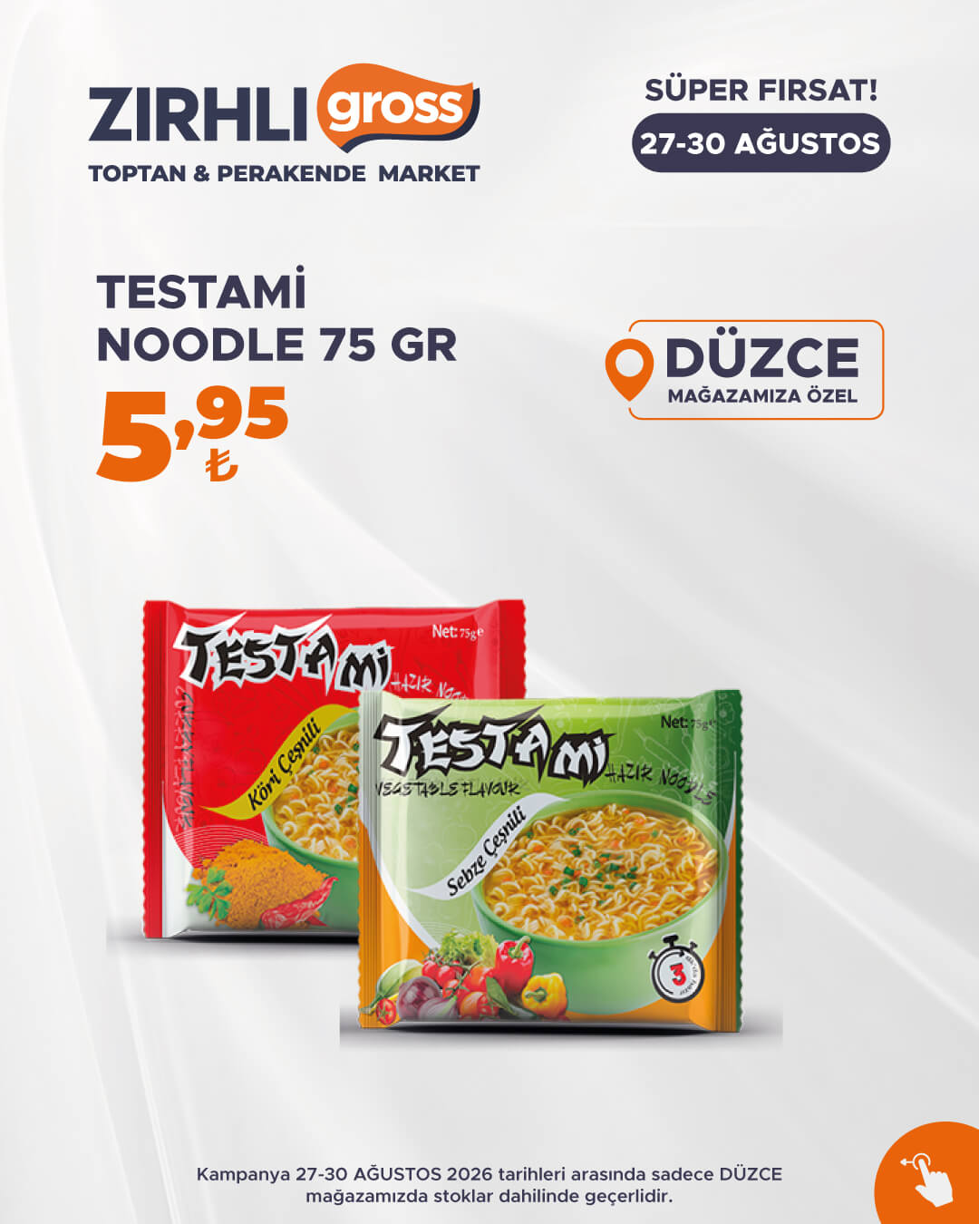 Zırhlı Toptan Market Broşürü 27-30 Ağustos — sayfa 28