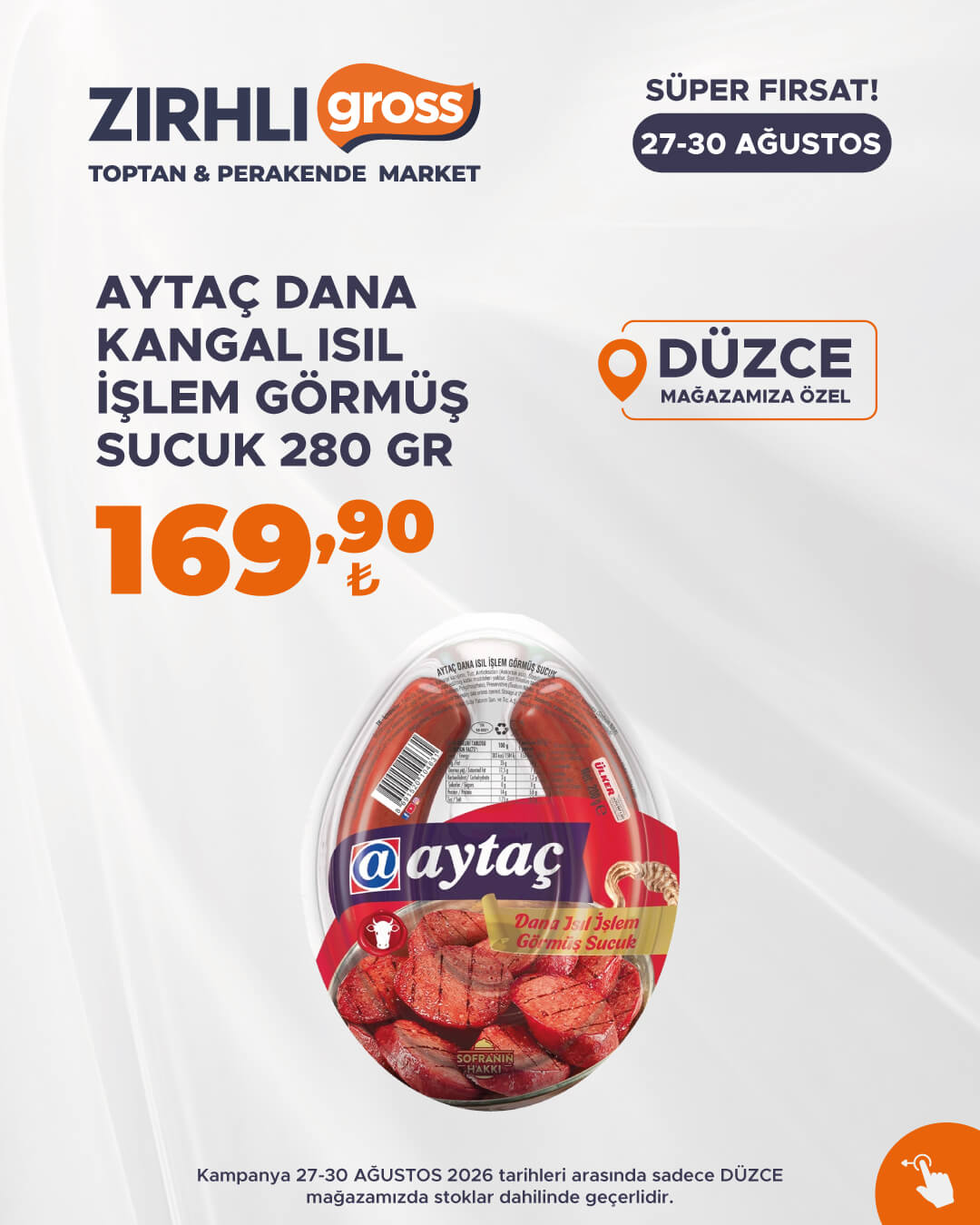 Zırhlı Toptan Market Broşürü 27-30 Ağustos — sayfa 9