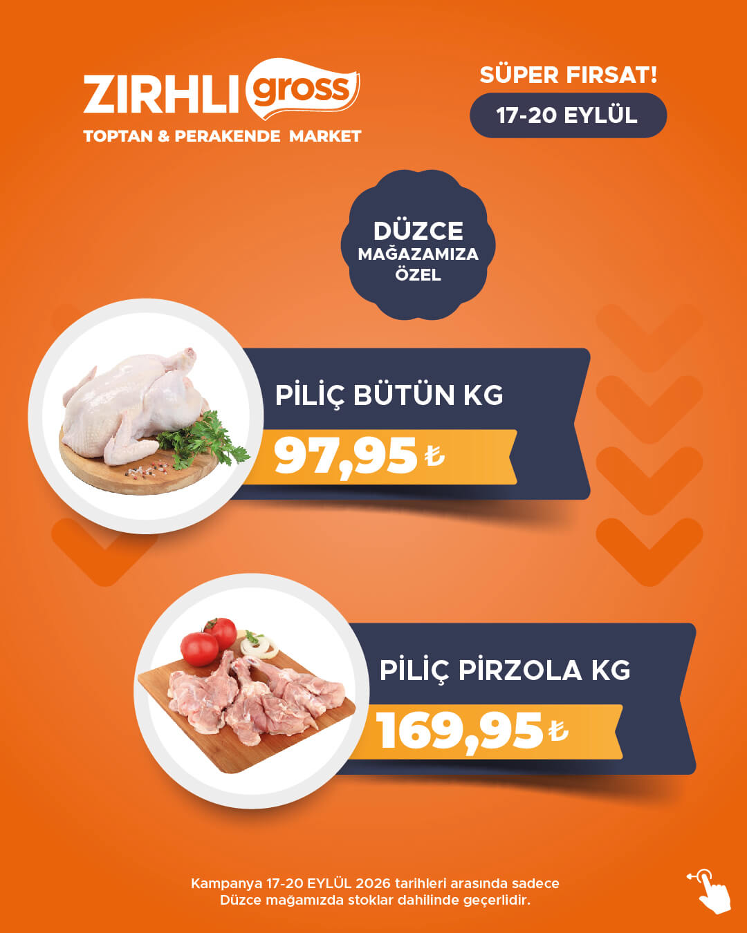 Zırhlı Toptan Market Broşürü 17-20 Eylül