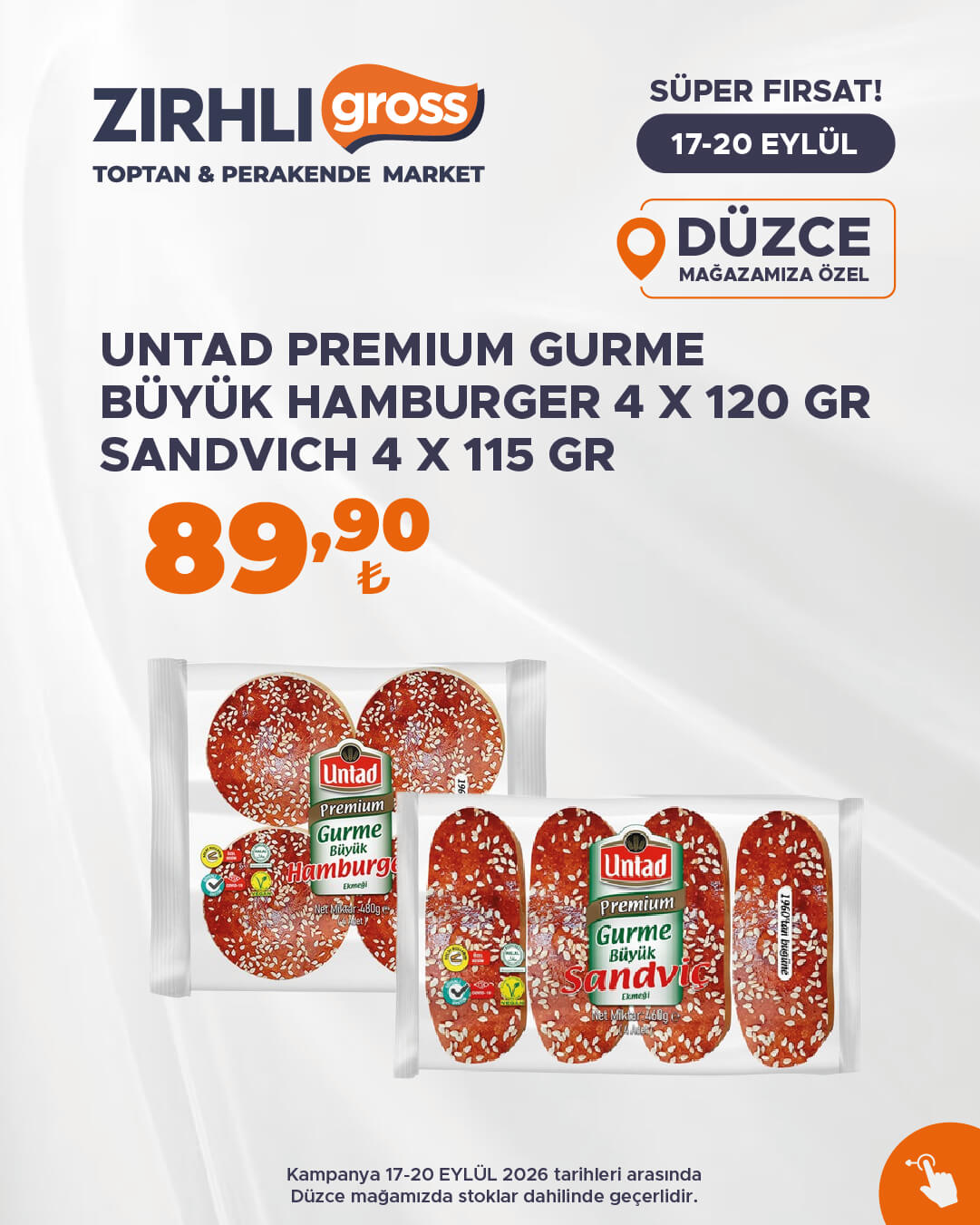 Zırhlı Toptan Market Broşürü 17-20 Eylül — sayfa 12