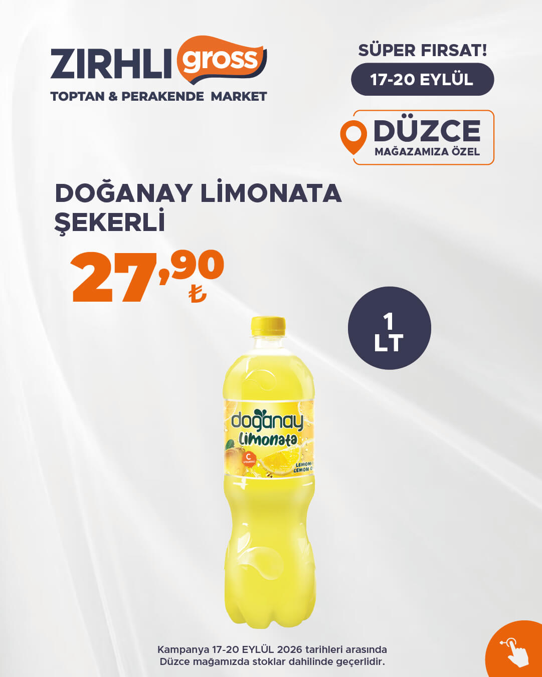 Zırhlı Toptan Market Broşürü 17-20 Eylül — sayfa 27