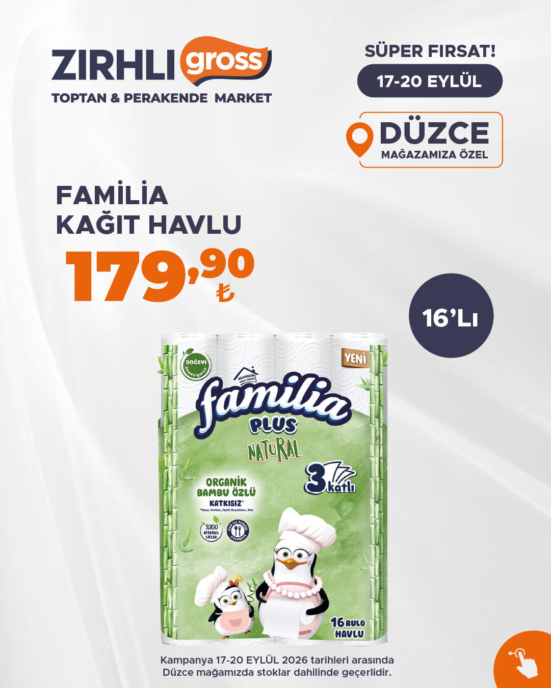 Zırhlı Toptan Market Broşürü 17-20 Eylül — sayfa 39