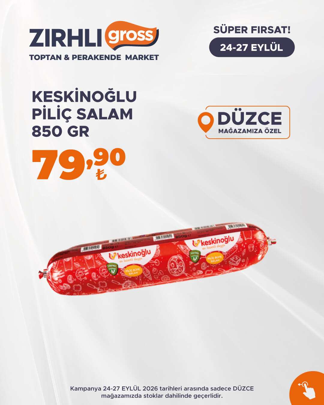 Zırhlı Toptan Market Broşürü 24-27 Eylül — sayfa 15