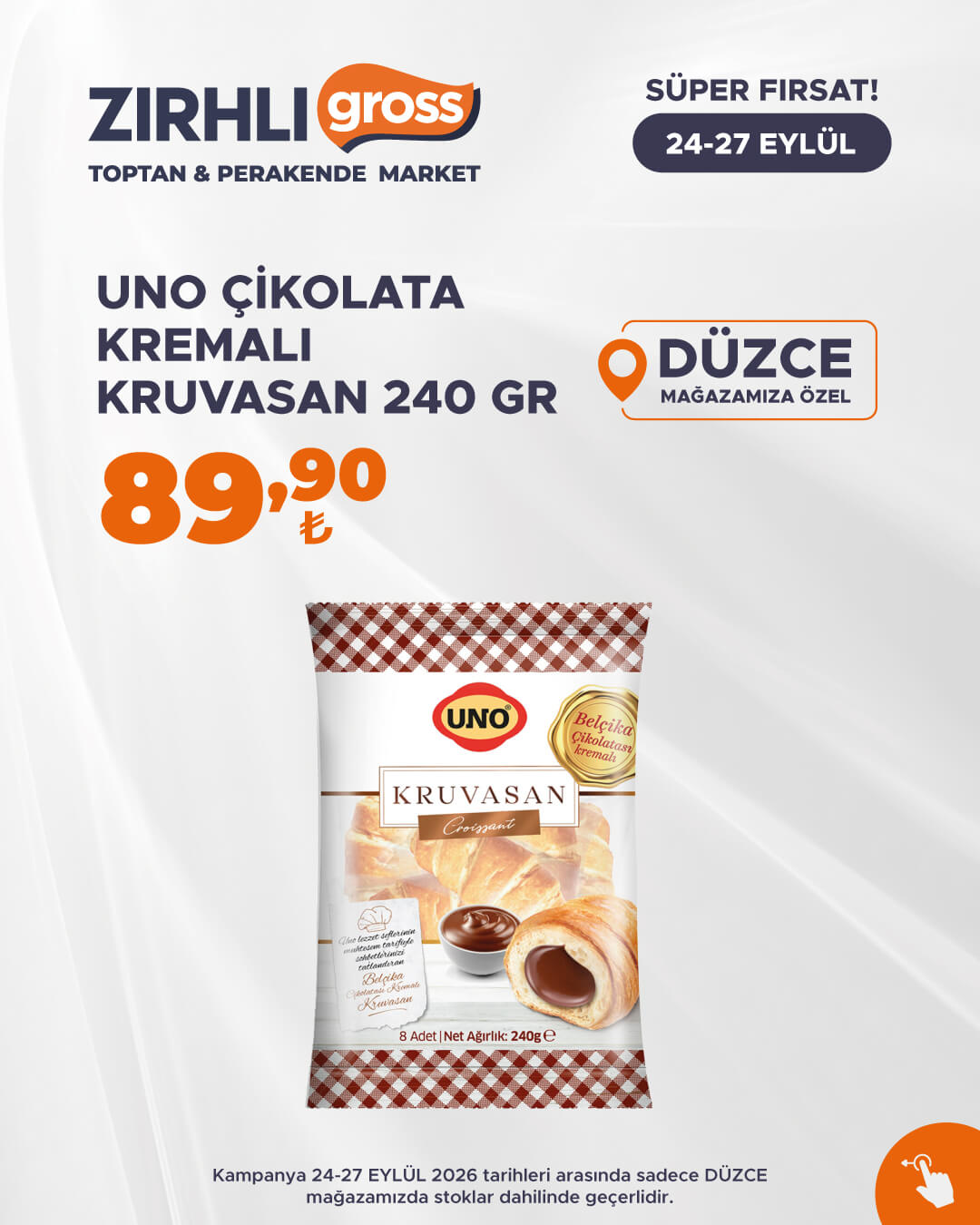Zırhlı Toptan Market Broşürü 24-27 Eylül — sayfa 18