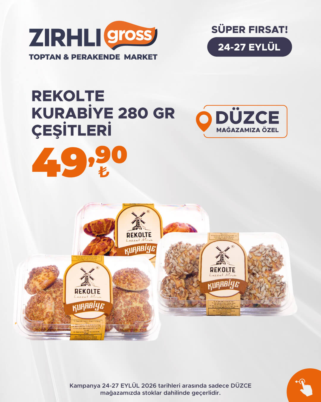 Zırhlı Toptan Market Broşürü 24-27 Eylül — sayfa 21