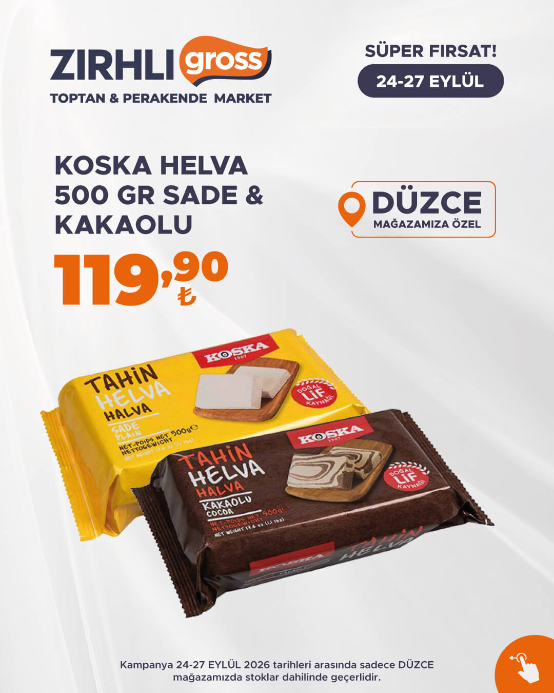 Zırhlı Toptan Market Broşürü 24-27 Eylül — sayfa 23