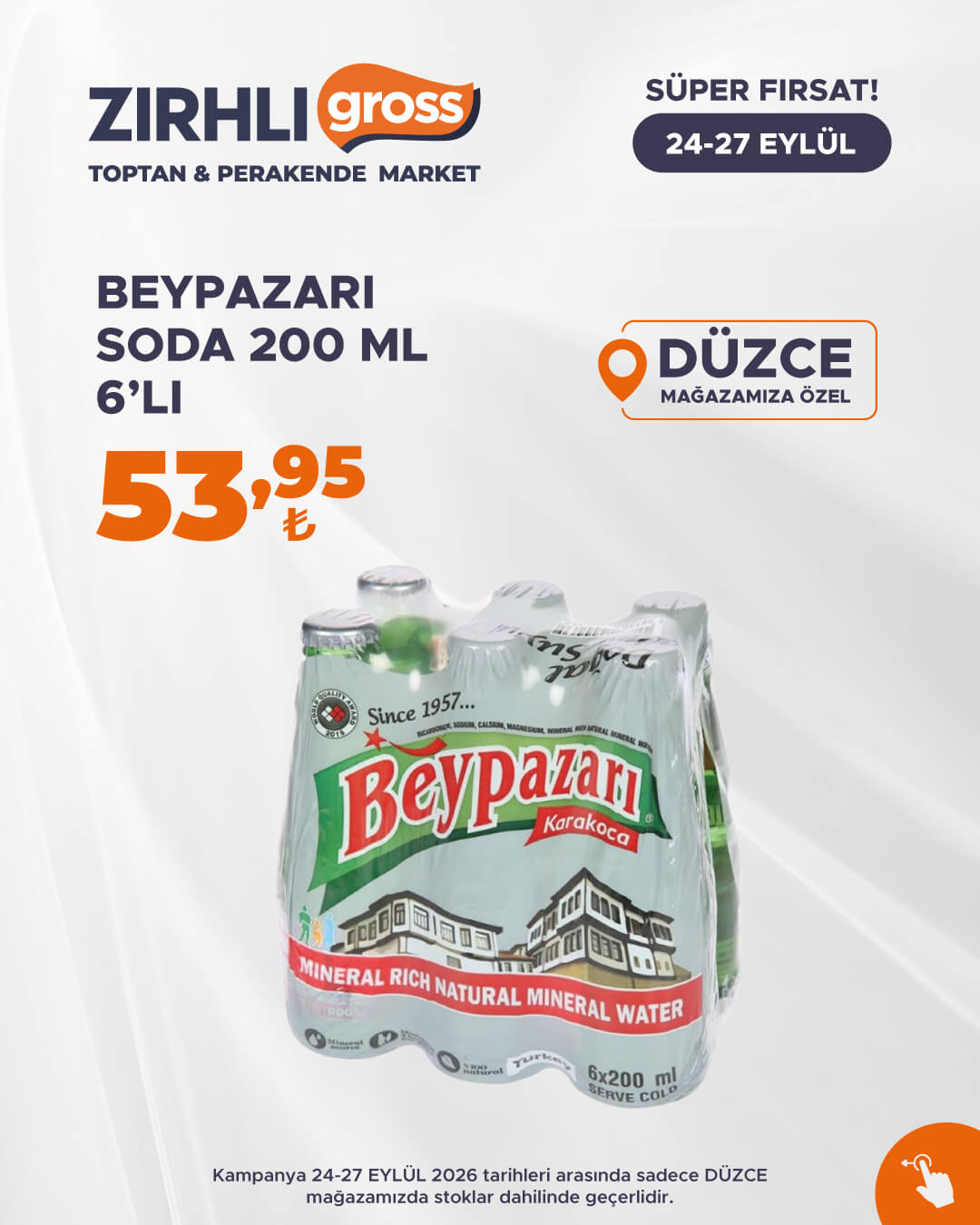Zırhlı Toptan Market Broşürü 24-27 Eylül — sayfa 32