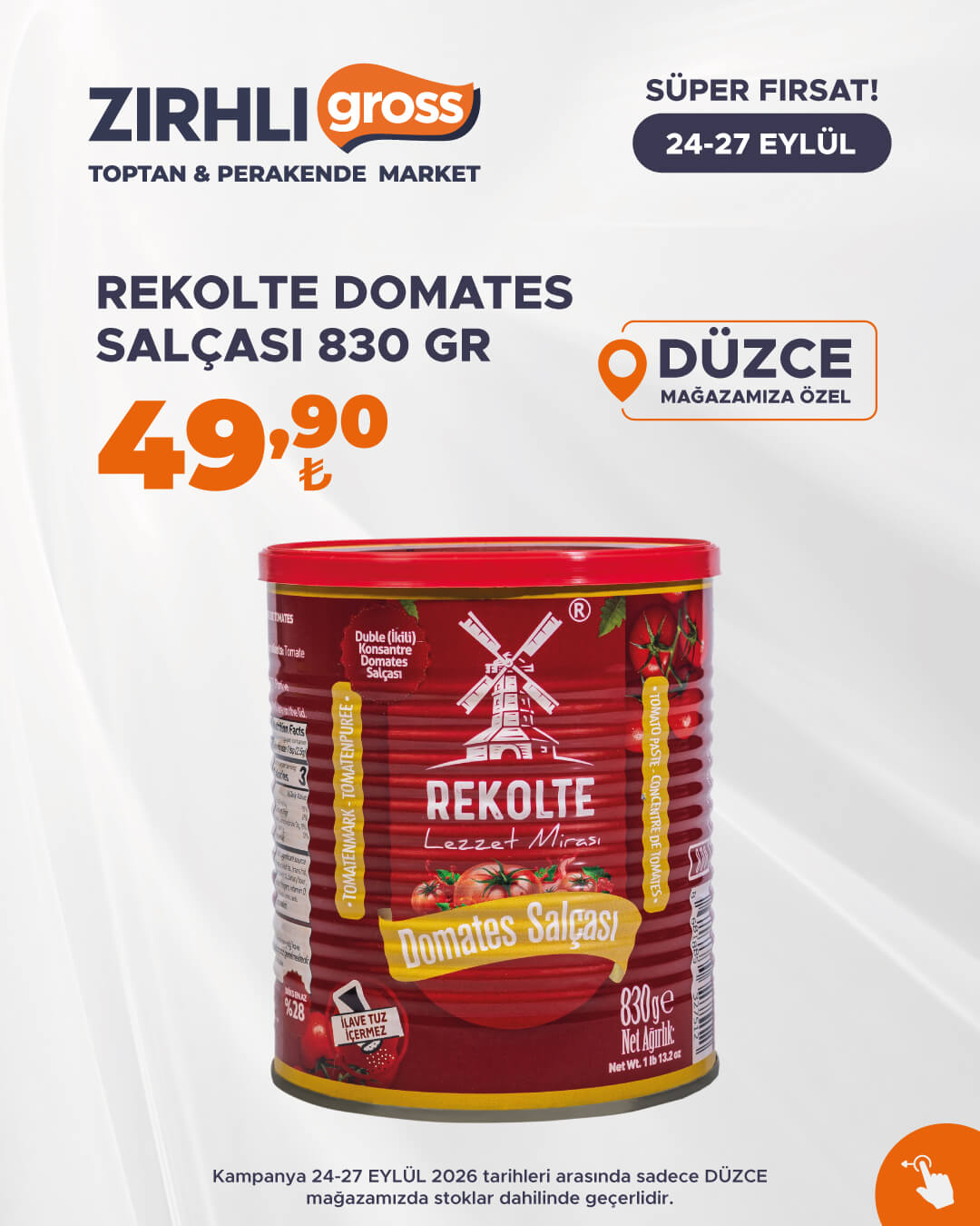 Zırhlı Toptan Market Broşürü 24-27 Eylül — sayfa 38