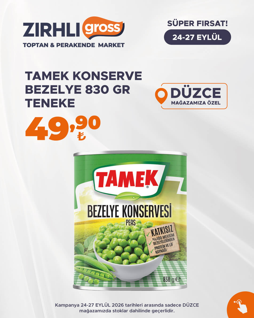 Zırhlı Toptan Market Broşürü 24-27 Eylül — sayfa 39