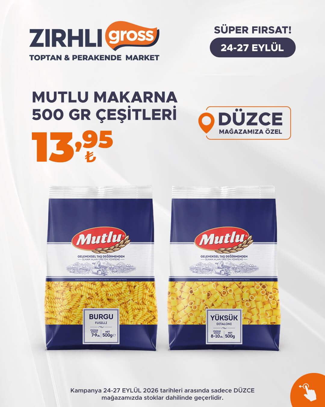 Zırhlı Toptan Market Broşürü 24-27 Eylül — sayfa 44