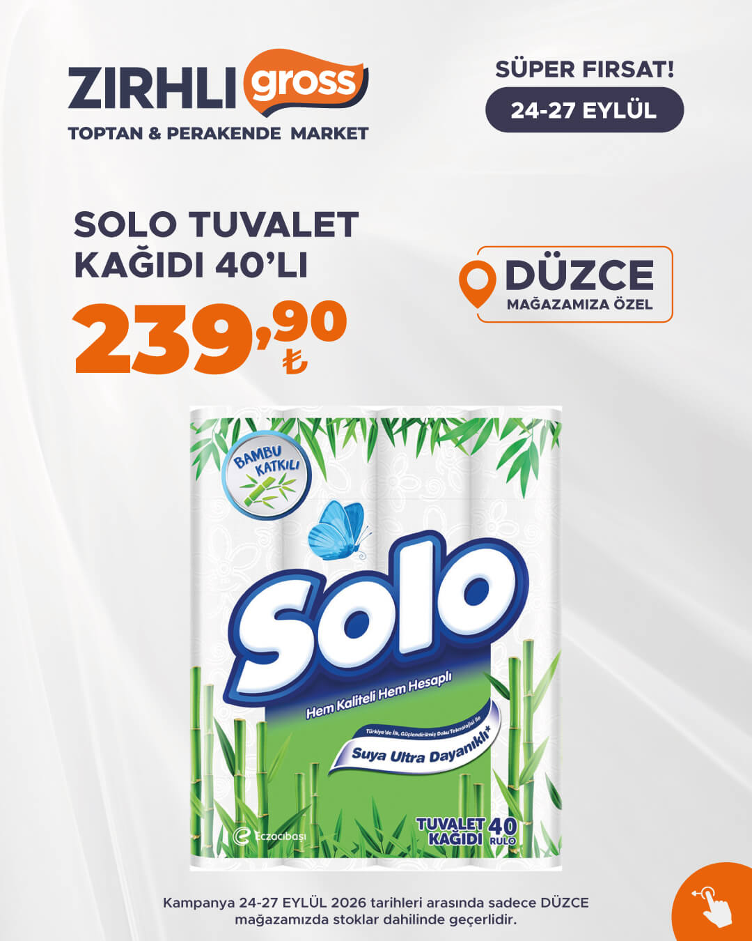 Zırhlı Toptan Market Broşürü 24-27 Eylül — sayfa 47