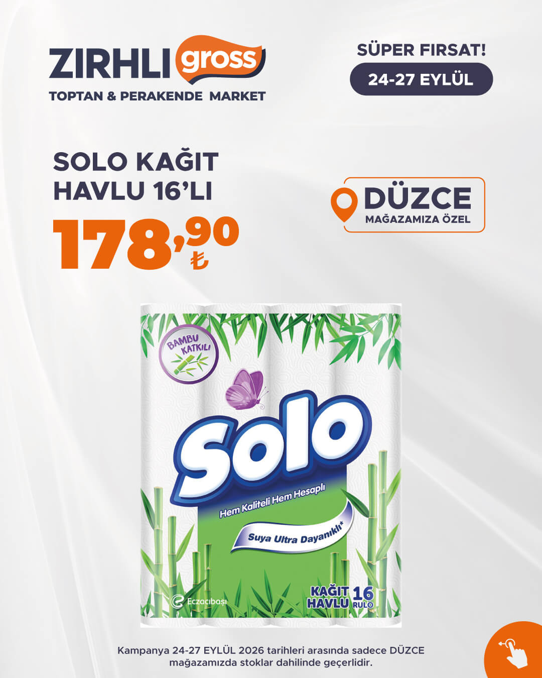 Zırhlı Toptan Market Broşürü 24-27 Eylül — sayfa 48