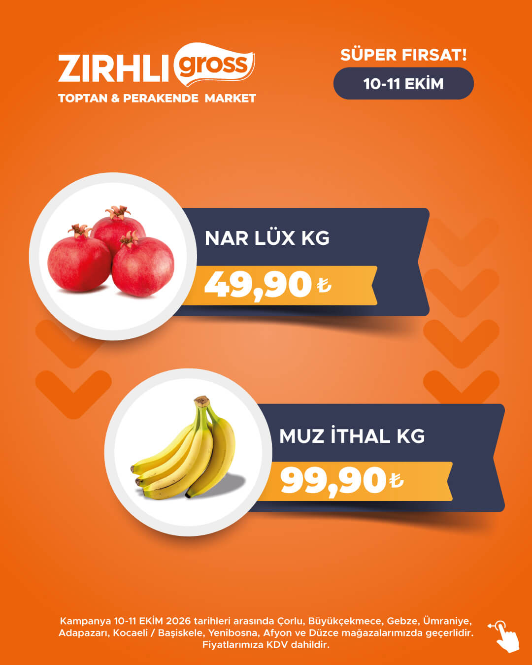 Zırhlı Toptan Market Broşürü 11 Ekim — sayfa 10