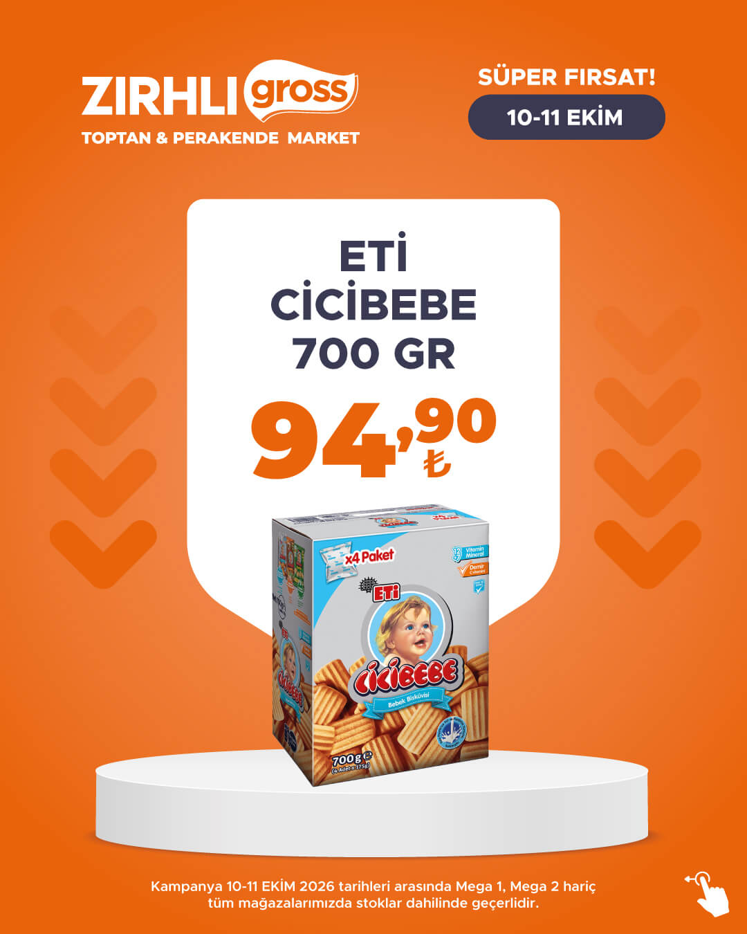 Zırhlı Toptan Market Broşürü 11 Ekim — sayfa 18