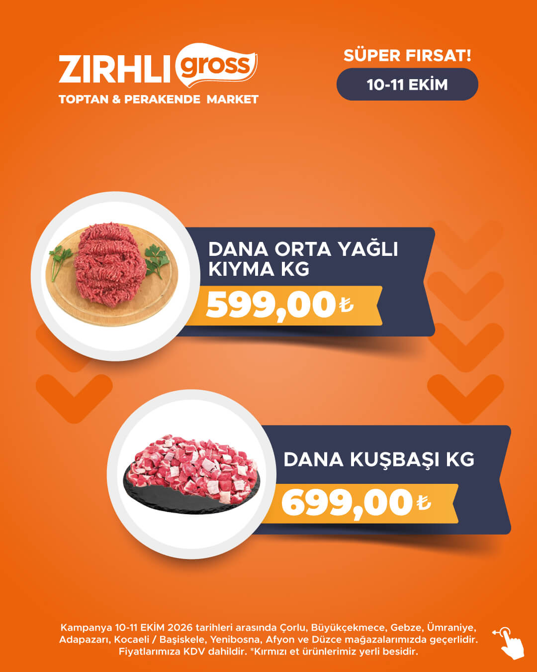 Zırhlı Toptan Market Broşürü 11 Ekim — sayfa 2