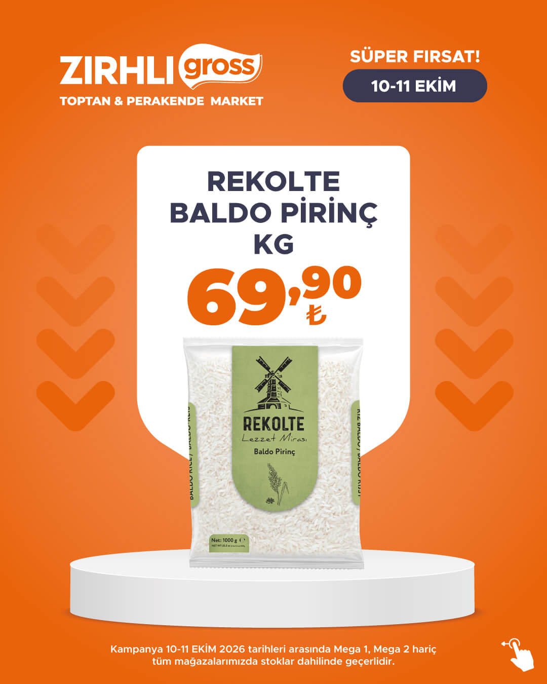 Zırhlı Toptan Market Broşürü 11 Ekim — sayfa 34