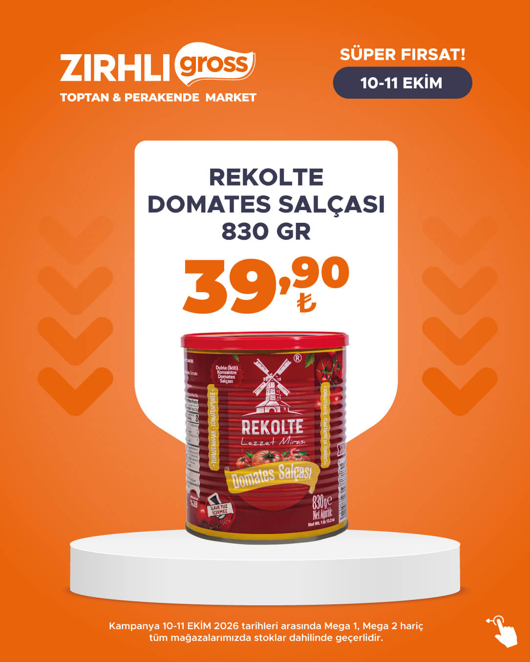 Zırhlı Toptan Market Broşürü 11 Ekim — sayfa 36