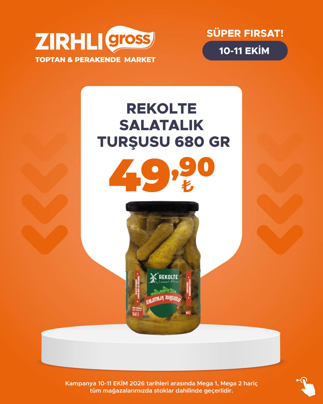 Zırhlı Toptan Market Broşürü 11 Ekim — sayfa 38