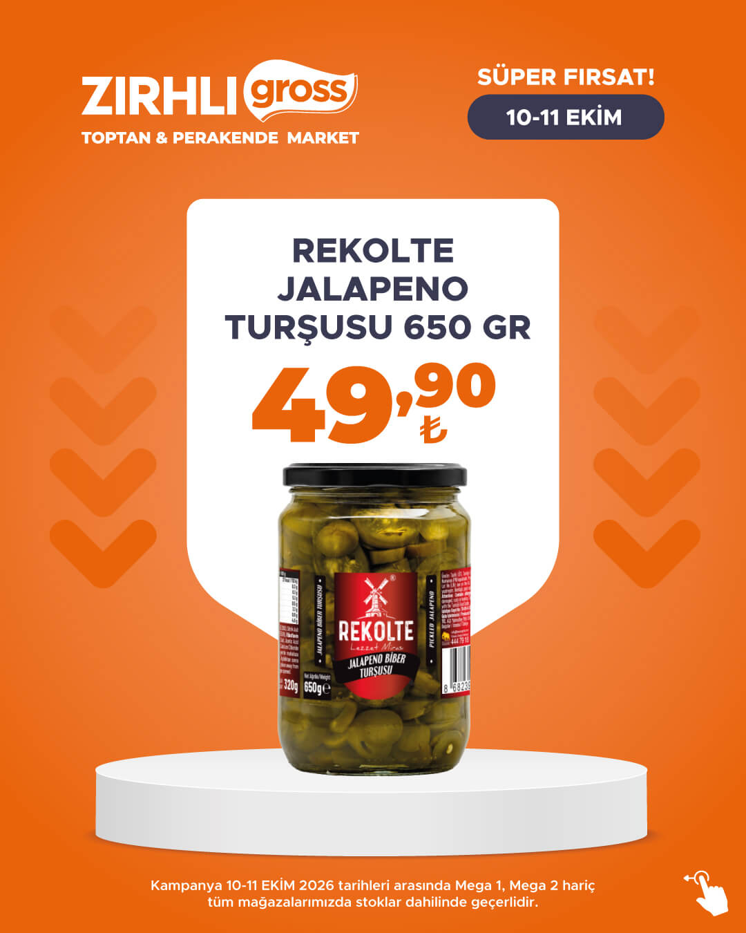 Zırhlı Toptan Market Broşürü 11 Ekim — sayfa 39