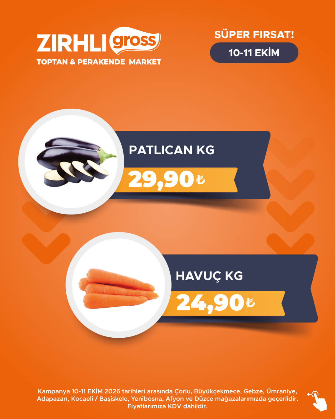 Zırhlı Toptan Market Broşürü 11 Ekim — sayfa 8