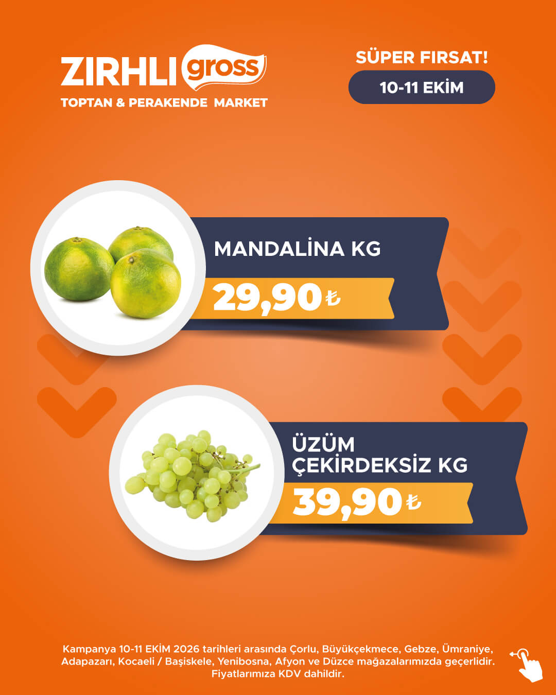 Zırhlı Toptan Market Broşürü 11 Ekim — sayfa 9