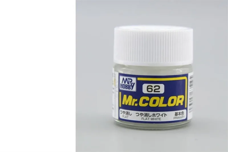 Gunze C062 10 ml. Flat White, Mr.Color Serisi Maket Boyası