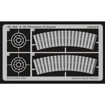 EDUARD 48462 1/48 F-4 exhaust Maket Detay Seti