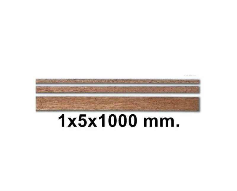 80143 AHSAP CITA- DARK BROWN SAPELLY-1X5X1000 MM-10 ADET