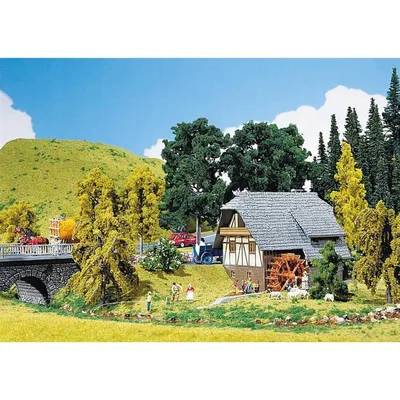 Faller 130387 1/87 Küçük Orman Evi Demonte Plastik Maketi