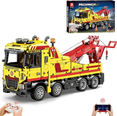 RC Wrecker Kurtarma Aracı Puzzle Model