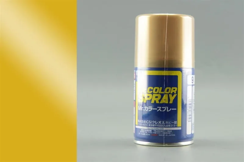 Gunze S009 100 ml. Gold, Sprey Mr.Color Serisi Maket Boyası