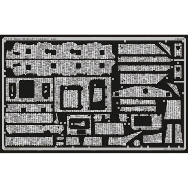 EDUARD 35948 1/35 Zimmerit StuG.IV Ausf.G late FOR