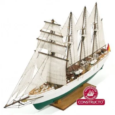 80568 1/205 J.S.ELCANO - YAPILI VE BOYALI GÖVDELİ