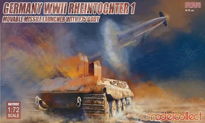 UA72092 1/72 German Rheintochter 1 movable Missile