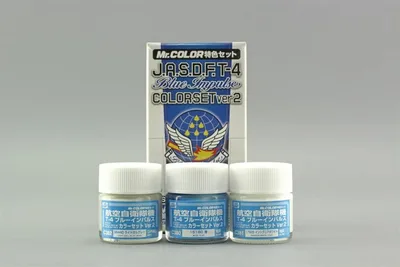 Gunze CS667 3x10 ml. Blue Impulse, Mr.Color Serisi Maket Boyası Seti